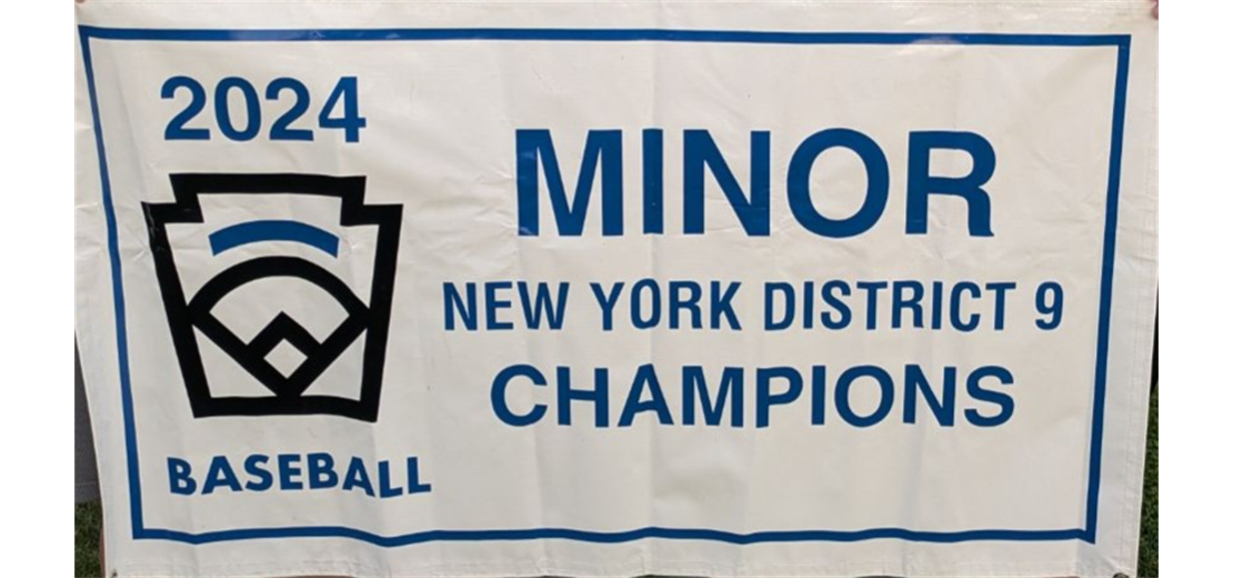 2024 Minor Baseball All Stars Win District Title