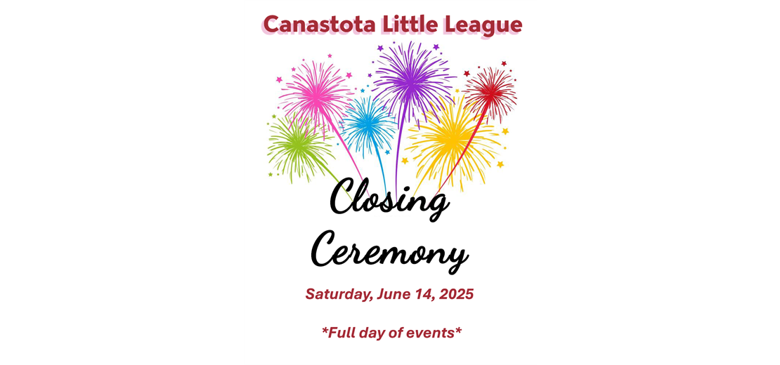Canastota Little League Closing Ceremonies